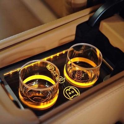 Custom G wagon cupholders