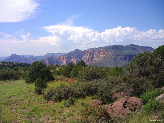 Top of Schnebly Hill north of Sedona, Arizona.