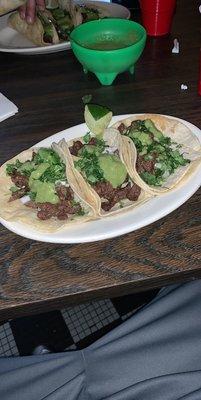 Steak tacos