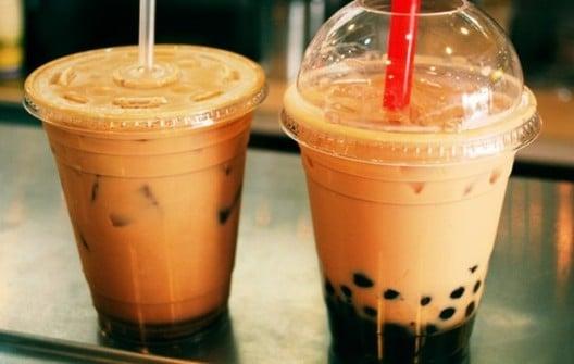 Bubble tea is a cool drink made from tea, milk, tapioca seeds/pearls, fruits and flavors! It is a fun drink to keep in parties