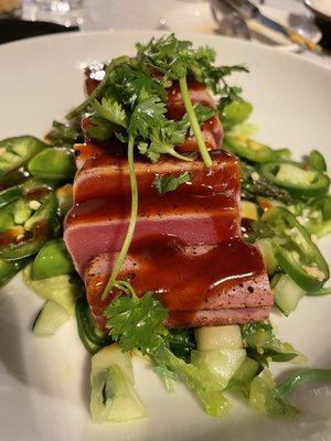 Seared tuna