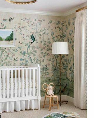 Newborn nursery 
Traditional/Rustic design style