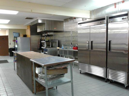 The brand new Foot Print to Success Clubhouse teaching kitchen:  Please call 954-657-8010 to schedule a tour.