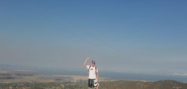 View from the top looking towards San Pablo Bay