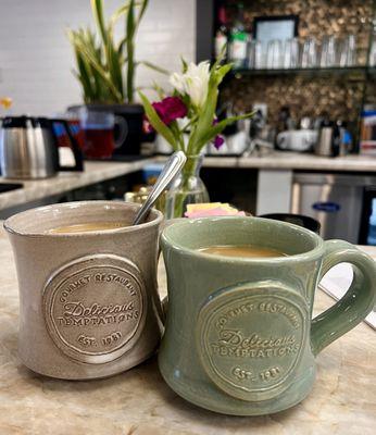 Cute coffee mugs @ the bar