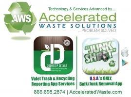 JUNK SHOT is proud to be a leading division of Accelerated Waste Solutions of North America (AWS)