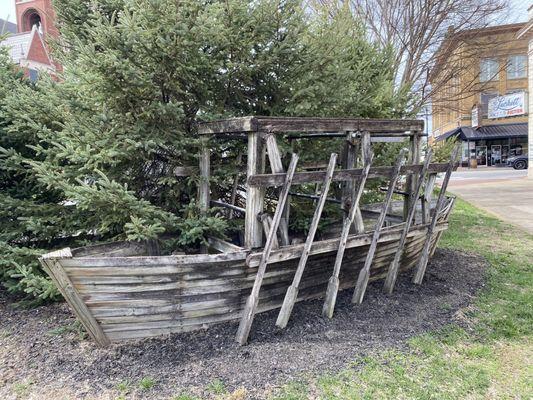 Replica of the First Steamboat