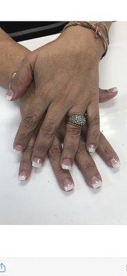 French tips full set in styles