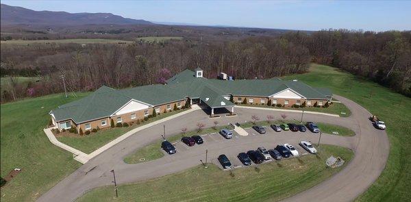 Aerial View of Hidden Springs Senior Living