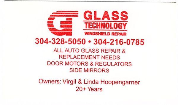 Glass Technology-Auto Body Services