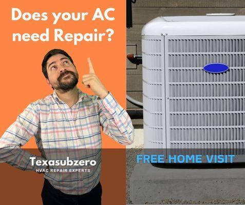 I called Texasubzero to fix my home's AC and heating. They knew a lot and did a great job. They are licensed for installation.