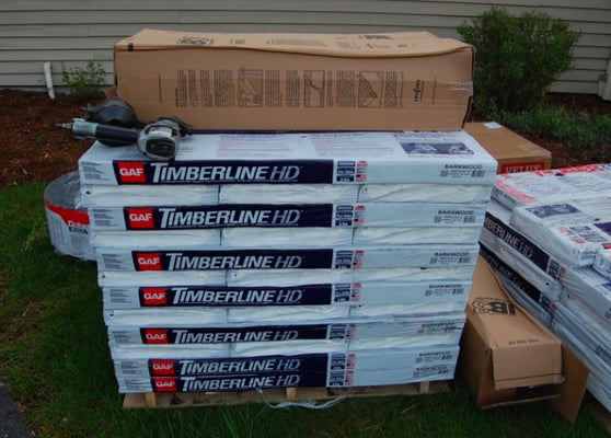 GAF Timberline roof shingles