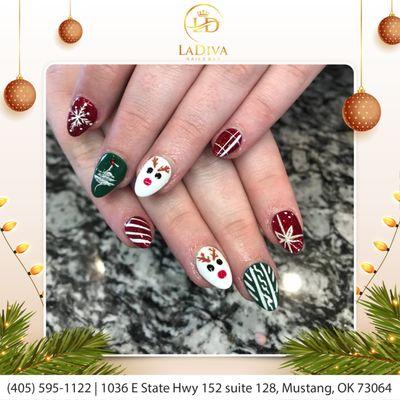 Get holiday-ready with our chic manicure services, ensuring your fingertips sparkle with festive glamour throughout the holiday season!