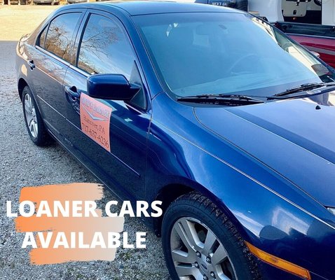 We offer Loaner Cars