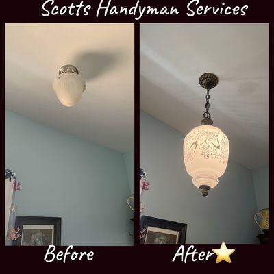 Light Fixture Installation