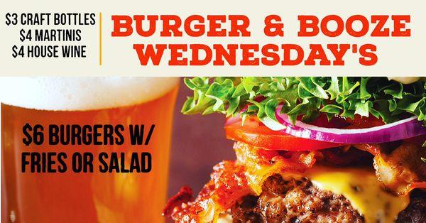 $6 Burger Wednesday's