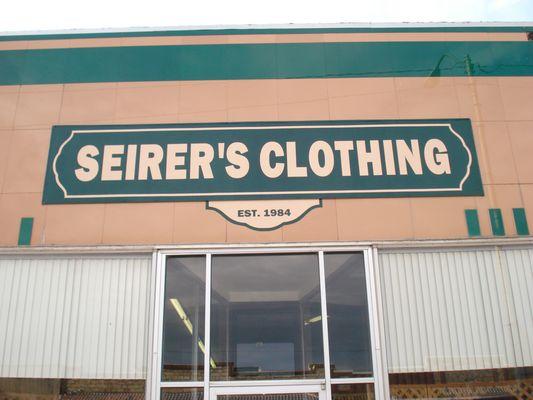 Seirer's Clothing