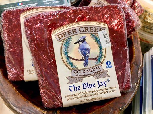 Juniper bleu cheese, yum!