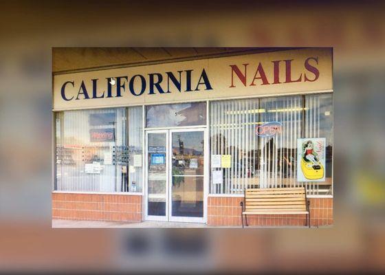 California Nails storefront