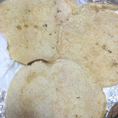 Miren estas tortillas , que mal