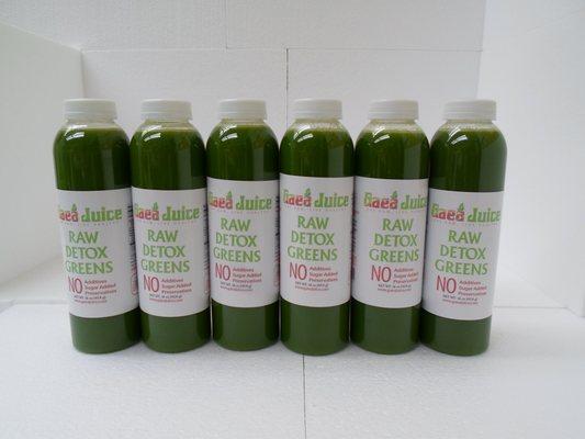 One Day Raw Organic Juice Cleanse