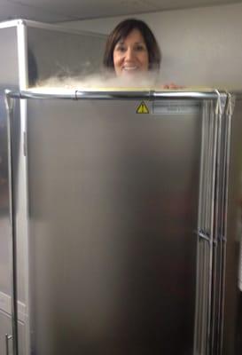 Try out our newest technology CRYOtherapy.