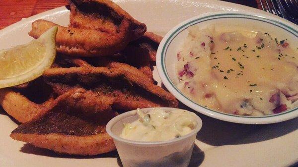 Perch Friday night fish fry