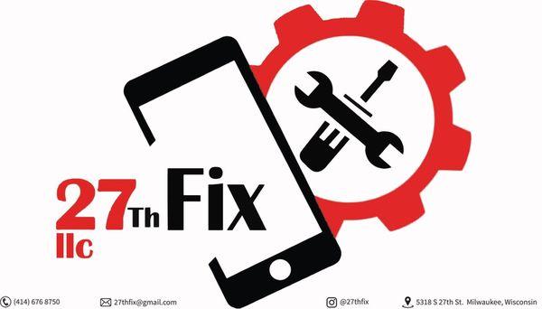 27th Fix established in November 2020.  While we have been in the market since 2015 repairing phones, iPads, tables and accessories.