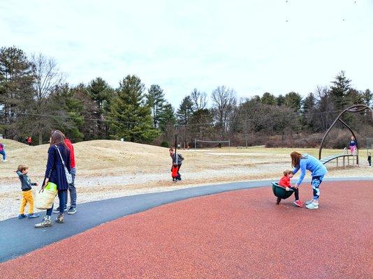 East Goshen Township Park -- playground (flying saucer zipline)