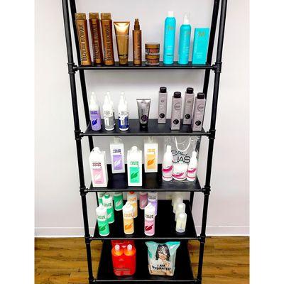 Some of the products we use to keep your hair looking and feeling fabulous!