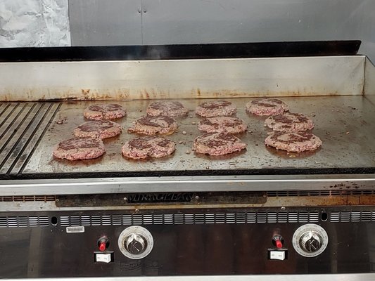 Daily burgers ready