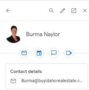 Burma Naylor Contact Email