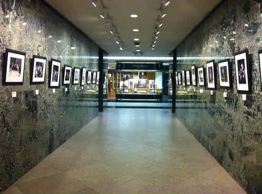 Churchill photo corridor