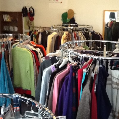 Cheap high quality clothing for adults, and children.  Books, CDs, collectibles, China and glassware.