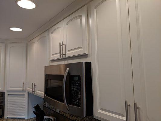 Cabinet refinishing