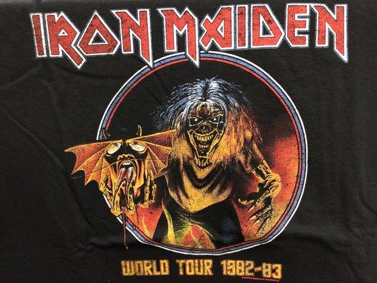 5/25/18. Interesting side note: Iron Maiden actually played Shreveport on this 1982-83 Tour. Hirsch Coliseum with openers Saxon, and Fastway