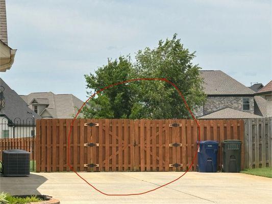 10 foot gate repair