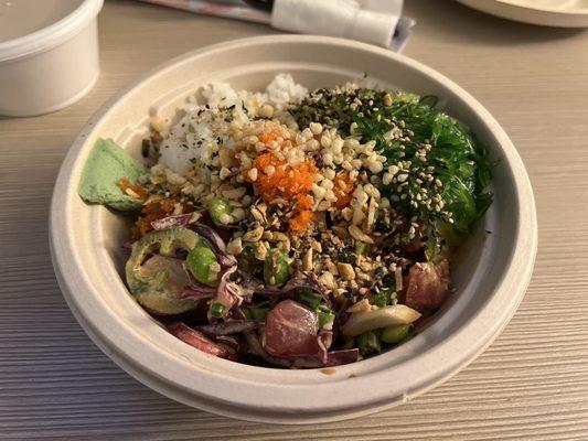 3 Scoop Poke Bowl