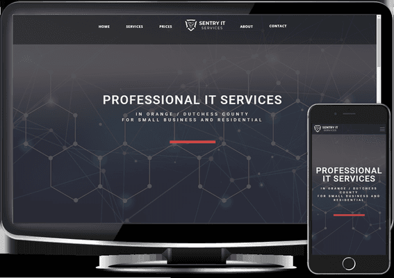 Recent Website Project: Sentry IT Services