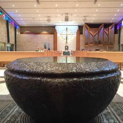 Baptismal fountain