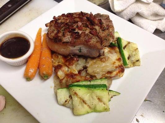 Bacon & Butter Roasted Center Cut Pork Chop