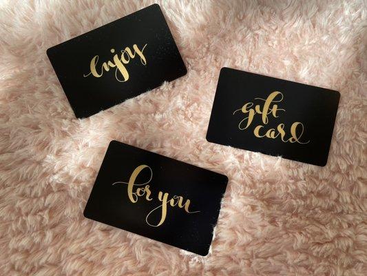 Gift Cards available for purchase