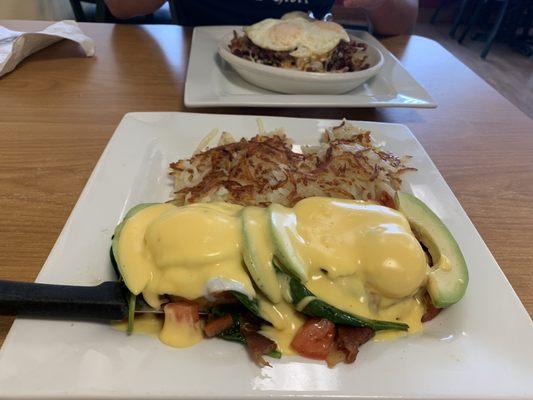 Avocado Benedict.