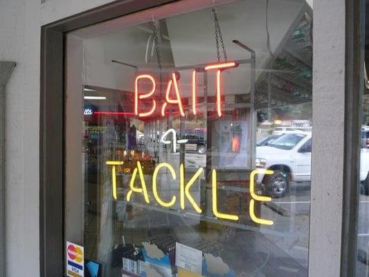 This is your last chance to stock up on Bait and Tackle...for we are the Gateway to Trinity Lake!