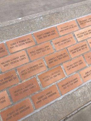 Commemorative bricks