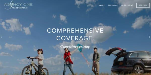 Comprehensive Coverage, Competitive Pricing - Agency One Insurance Website