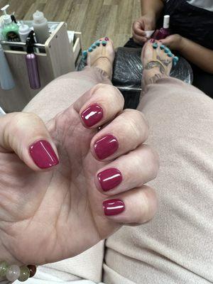 Gel Mani & Pedi