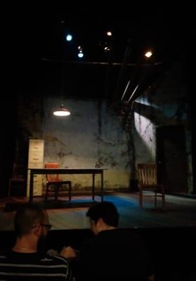 Opening set for "The Pillowman"