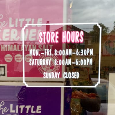 Store hours