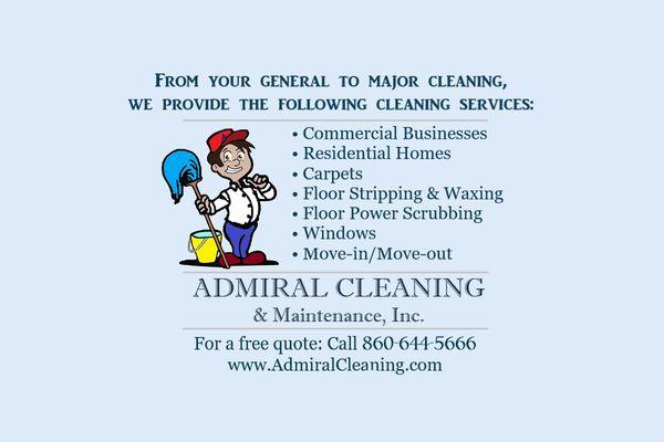 Admiral Cleaning Services